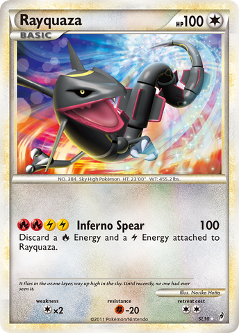 Rayquaza (SL10) [HeartGold & SoulSilver: Call of Legends] - The Mythic Store | 24h Order Processing