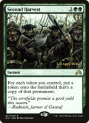 Second Harvest [Shadows over Innistrad Prerelease Promos] - The Mythic Store | 24h Order Processing
