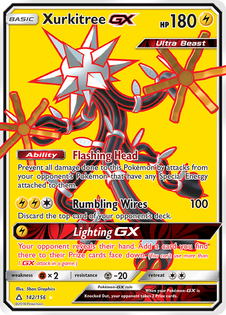 Xurkitree GX (142/156) [Sun & Moon: Ultra Prism] - The Mythic Store | 24h Order Processing