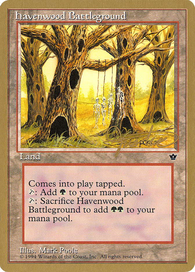 Havenwood Battleground (Mark Justice) [Pro Tour Collector Set] - The Mythic Store | 24h Order Processing