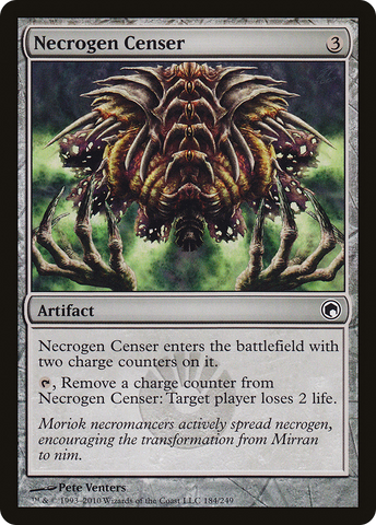 Necrogen Censer [Scars of Mirrodin] - The Mythic Store | 24h Order Processing