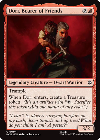Dori, Bearer of Friends [The Hobbit] - The Mythic Store | 24h Order Processing