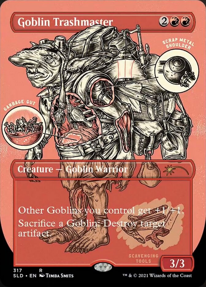 Goblin Trashmaster (Borderless Foil Etched) [Secret Lair Drop Series] - The Mythic Store | 24h Order Processing