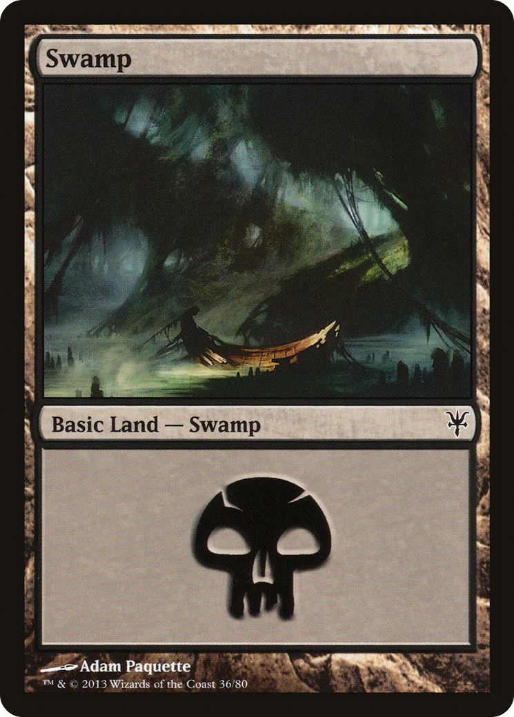 Swamp (36) [Duel Decks: Sorin vs. Tibalt] - The Mythic Store | 24h Order Processing