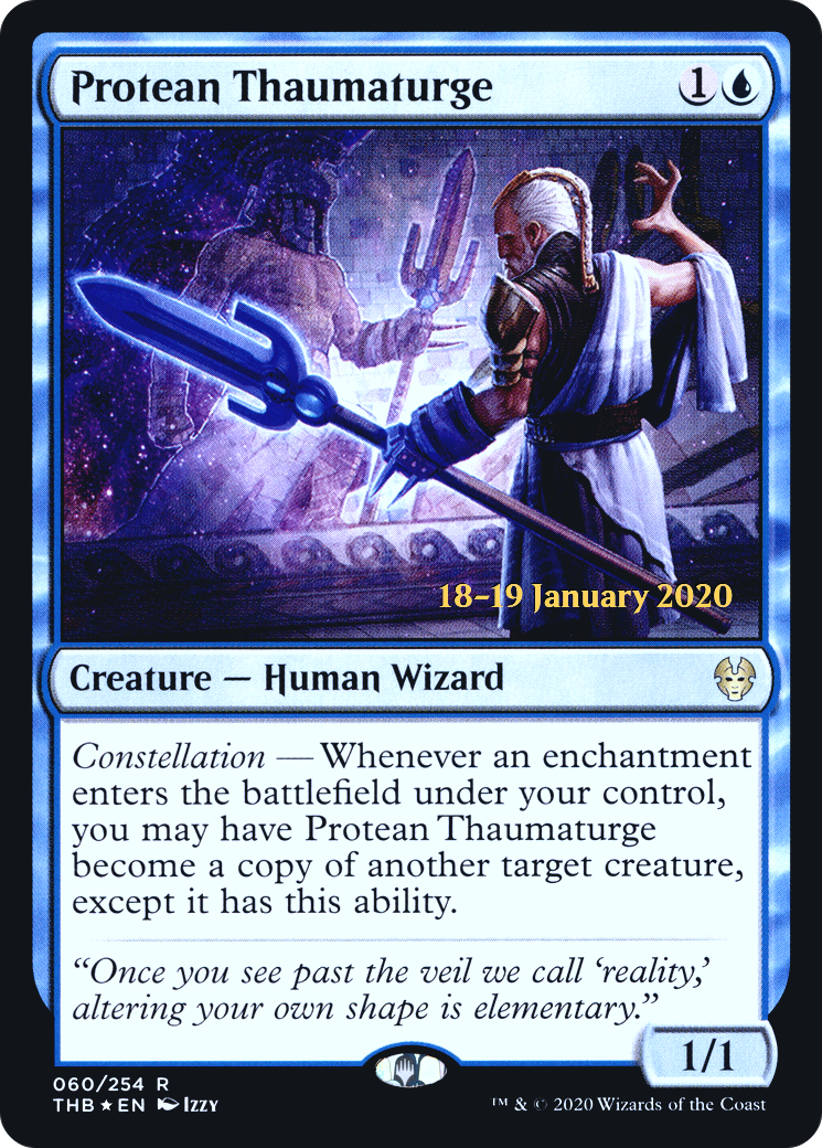 Protean Thaumaturge [Theros Beyond Death Prerelease Promos] - The Mythic Store | 24h Order Processing