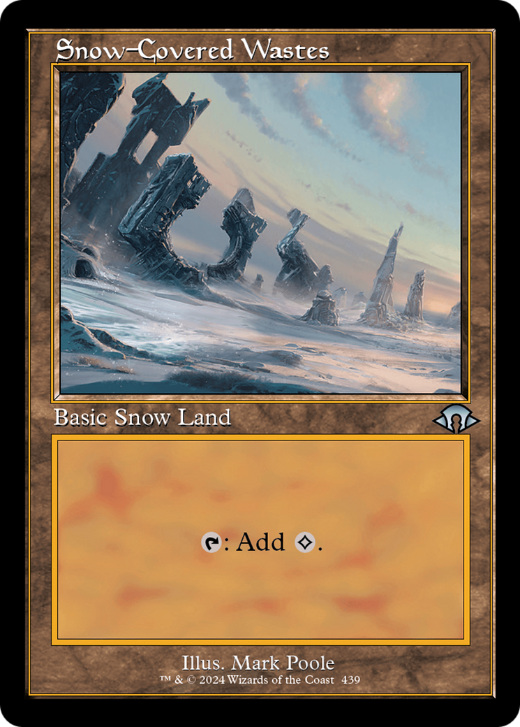 Snow-Covered Wastes (Retro) [Modern Horizons 3] - The Mythic Store | 24h Order Processing