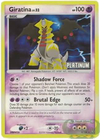 Giratina (4/146) [Burger King Promos: 2009 Collection] - The Mythic Store | 24h Order Processing