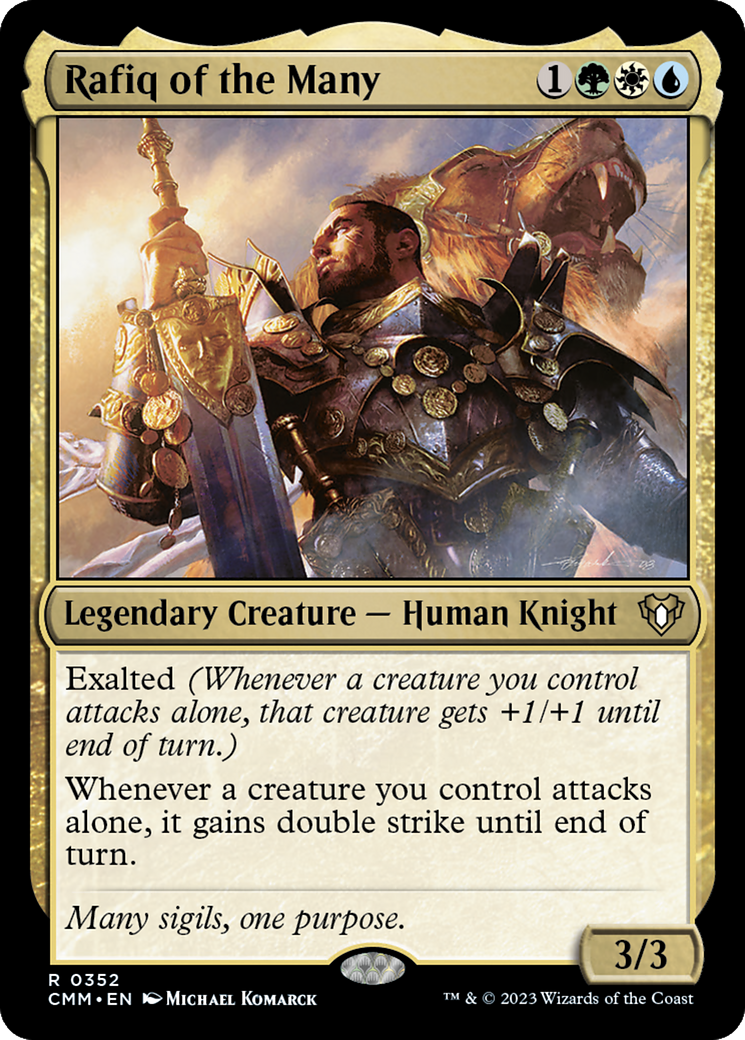 Rafiq of the Many [Commander Masters] - The Mythic Store | 24h Order Processing