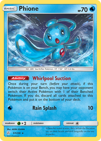 Phione (57/236) [Sun & Moon: Cosmic Eclipse] - The Mythic Store | 24h Order Processing