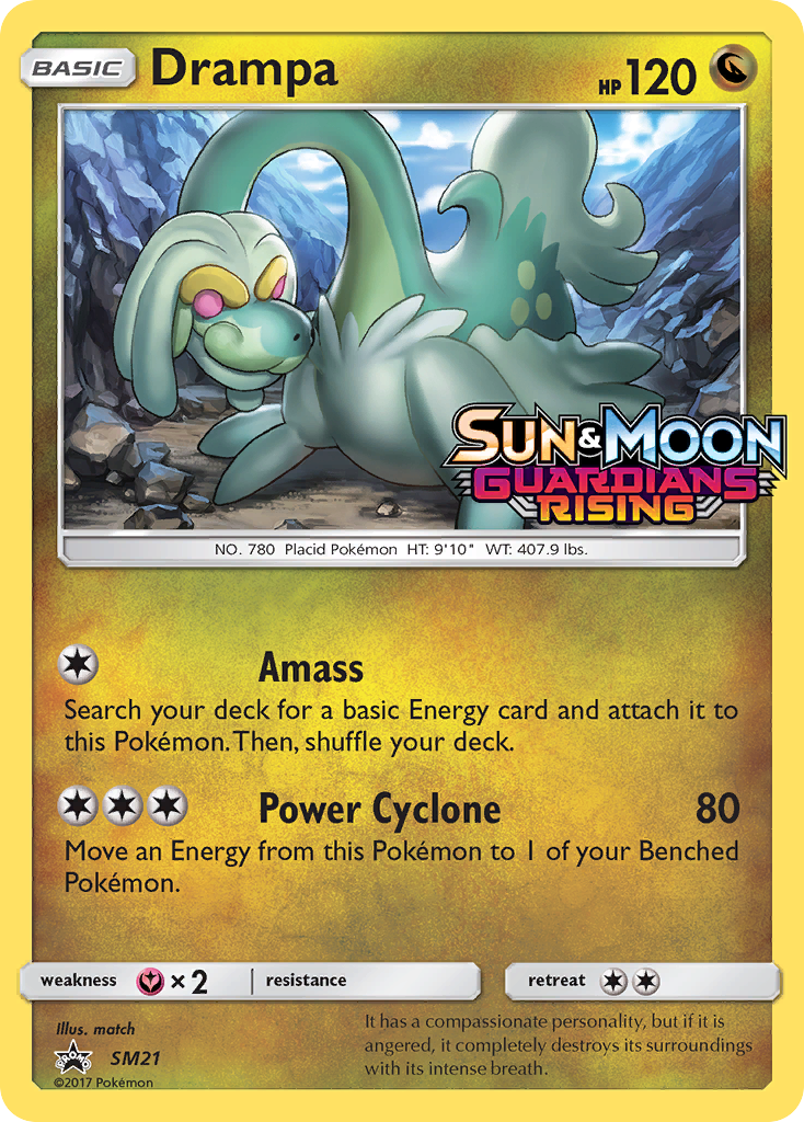 Drampa (SM21) [Sun & Moon: Black Star Promos] - The Mythic Store | 24h Order Processing