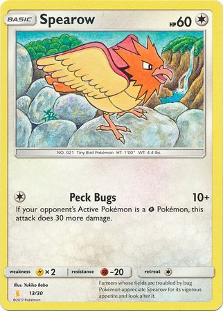 Spearow (13/30) [Sun & Moon: Trainer Kit - Alolan Raichu] - The Mythic Store | 24h Order Processing