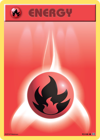 Fire Energy (92/108) [XY: Evolutions] - The Mythic Store | 24h Order Processing