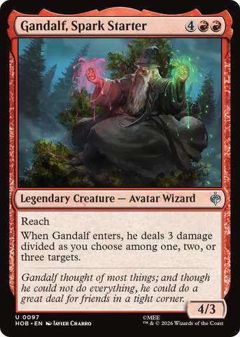 Gandalf, Spark Starter [The Hobbit] - The Mythic Store | 24h Order Processing