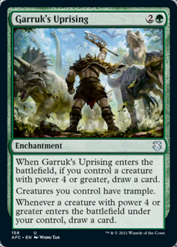 Garruk's Uprising [Dungeons & Dragons: Adventures in the Forgotten Realms Commander] - The Mythic Store | 24h Order Processing