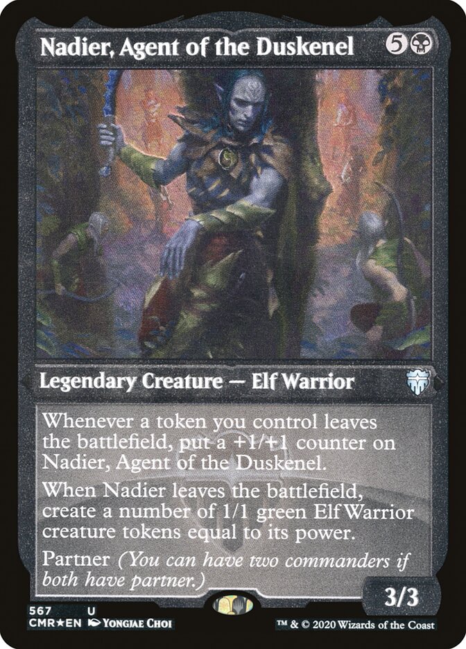 Nadier, Agent of the Duskenel (Etched) [Commander Legends] - The Mythic Store | 24h Order Processing