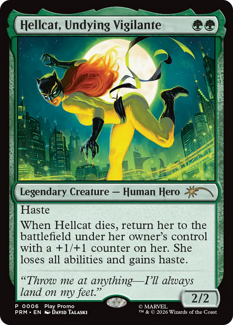 Hellcat, Undying Vigilante [Standard Showdown Promos] - The Mythic Store | 24h Order Processing