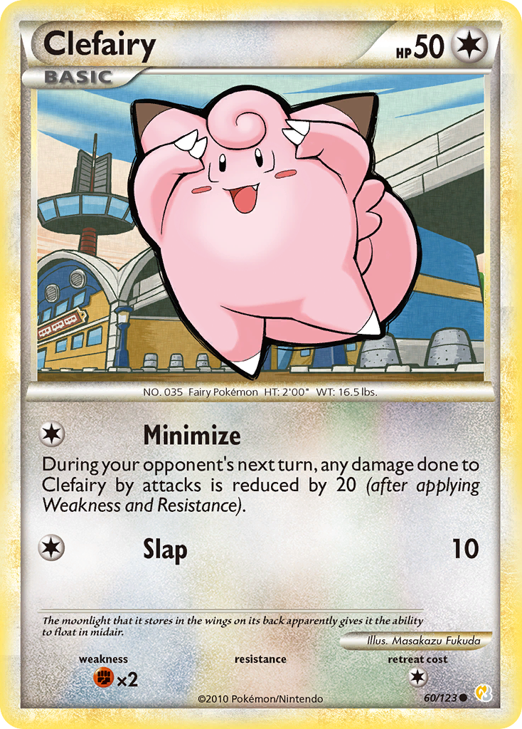Clefairy (60/123) [HeartGold & SoulSilver: Base Set] - The Mythic Store | 24h Order Processing