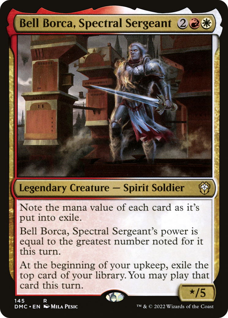 Bell Borca, Spectral Sergeant [Dominaria United Commander] - The Mythic Store | 24h Order Processing