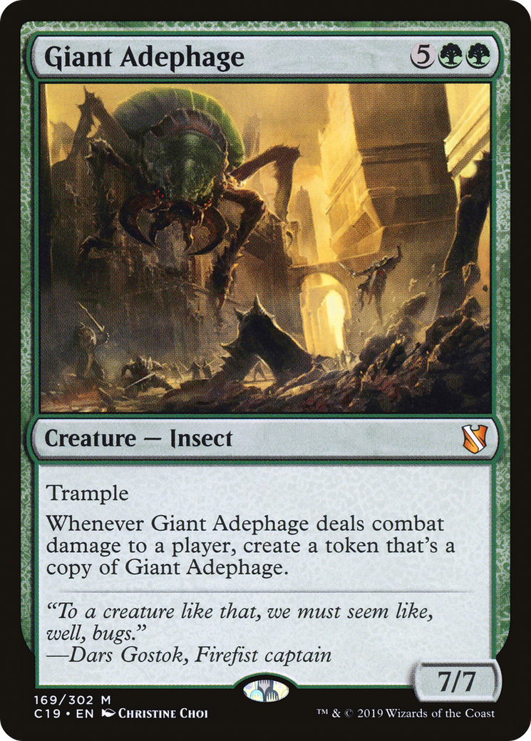 Giant Adephage [Commander 2019] - The Mythic Store | 24h Order Processing