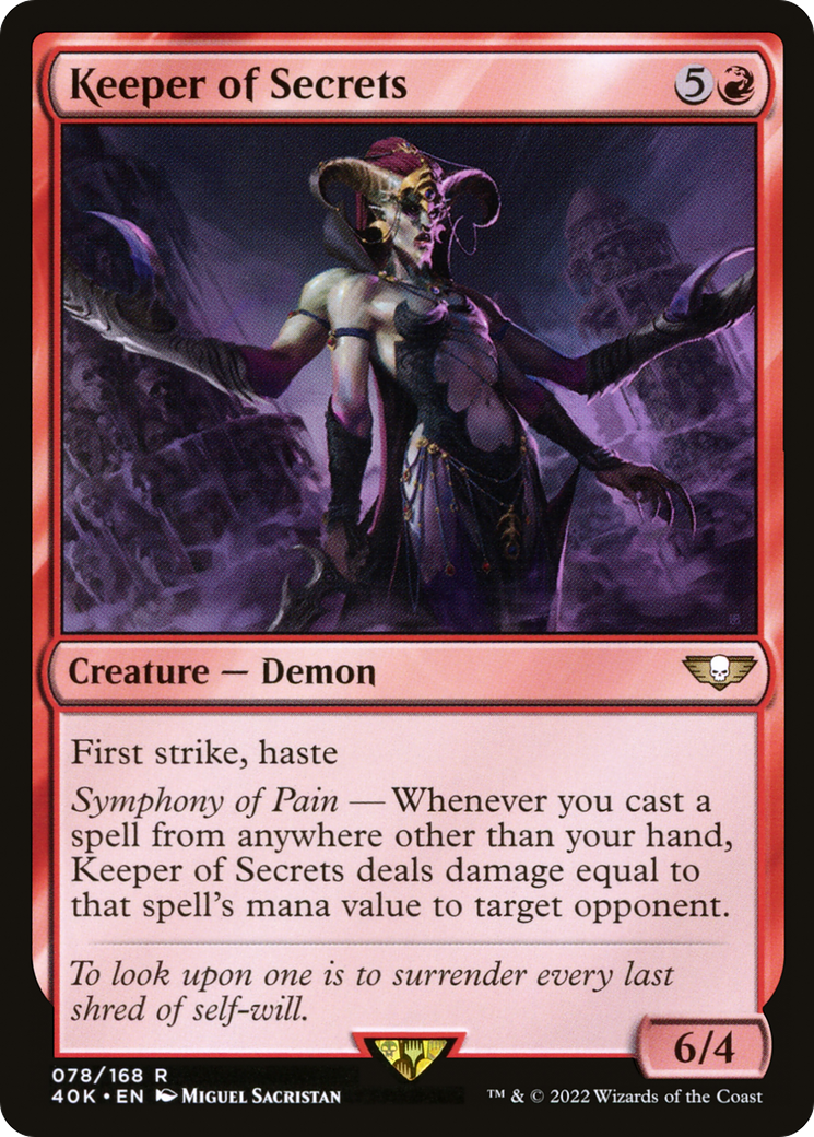 Keeper of Secrets [Warhammer 40,000] - The Mythic Store | 24h Order Processing