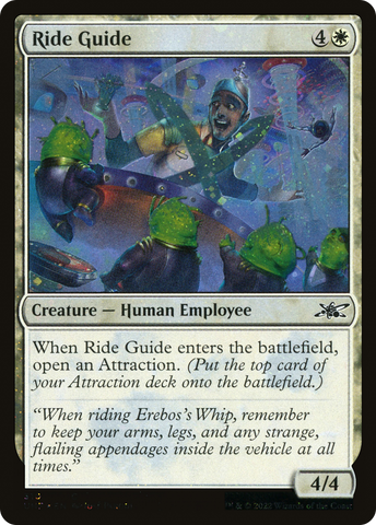Ride Guide (Galaxy Foil) [Unfinity] - The Mythic Store | 24h Order Processing