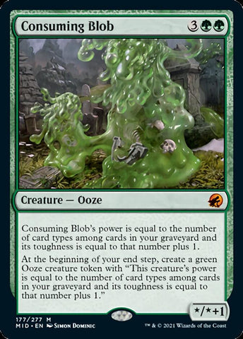 Consuming Blob [Innistrad: Midnight Hunt] - The Mythic Store | 24h Order Processing