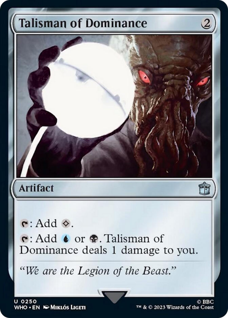 Talisman of Dominance [Doctor Who] - The Mythic Store | 24h Order Processing