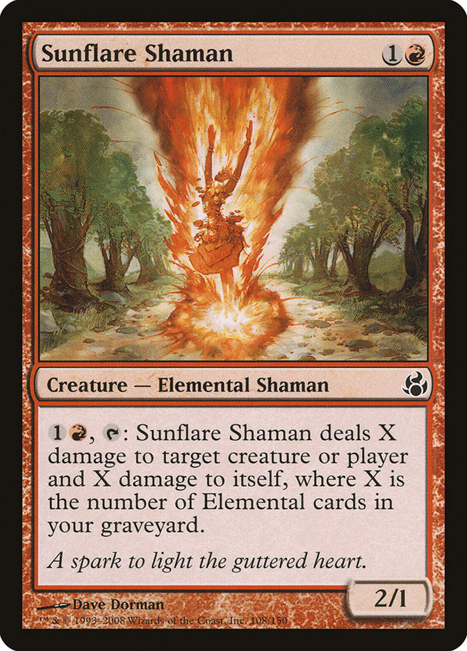 Sunflare Shaman [Morningtide] - The Mythic Store | 24h Order Processing