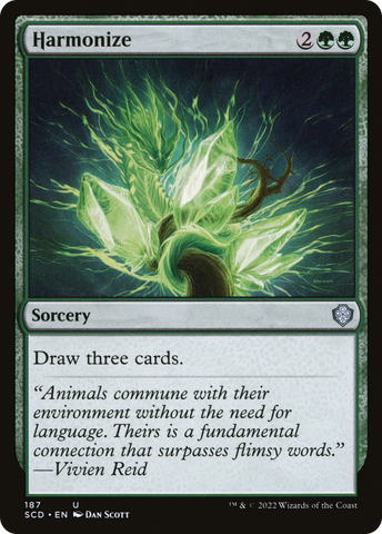 Harmonize [Starter Commander Decks] - The Mythic Store | 24h Order Processing