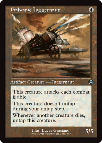Galvanic Juggernaut (Retro Frame) [Innistrad Remastered] - The Mythic Store | 24h Order Processing