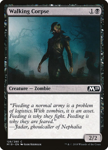 Walking Corpse [Core Set 2019] - The Mythic Store | 24h Order Processing