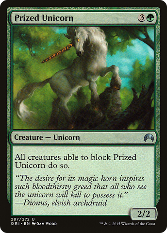 Prized Unicorn [Magic Origins] - The Mythic Store | 24h Order Processing