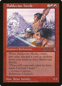 Balduvian Horde (Oversized) [Oversize Cards] - The Mythic Store | 24h Order Processing