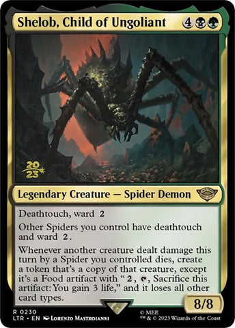 Shelob, Child of Ungoliant [The Lord of the Rings: Tales of Middle-Earth Prerelease Promos] - The Mythic Store | 24h Order Processing