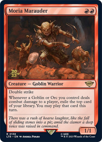 Moria Marauder [The Lord of the Rings: Tales of Middle-Earth Prerelease Promos] - The Mythic Store | 24h Order Processing