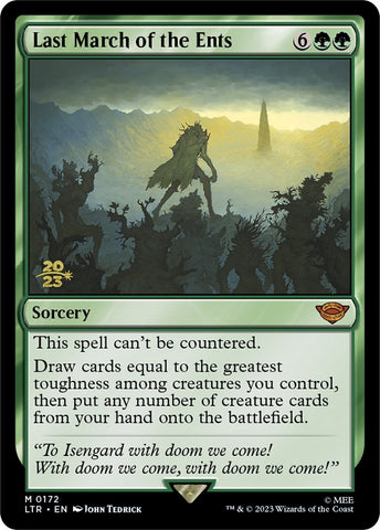 Last March of the Ents [The Lord of the Rings: Tales of Middle-Earth Prerelease Promos] - The Mythic Store | 24h Order Processing
