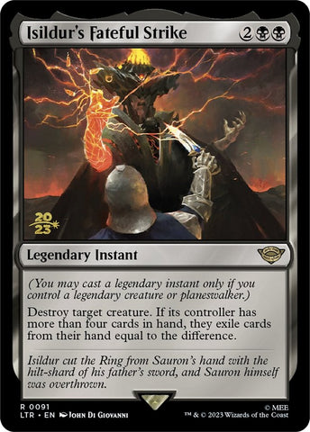 Isildur's Fateful Strike [The Lord of the Rings: Tales of Middle-Earth Prerelease Promos] - The Mythic Store | 24h Order Processing