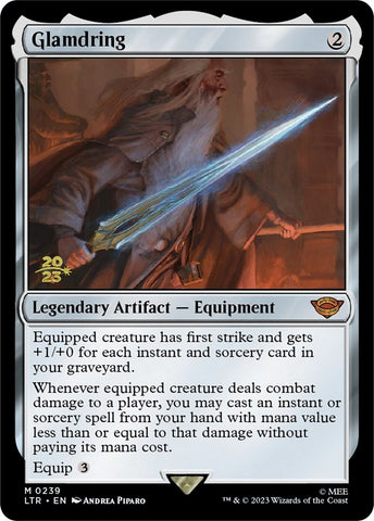 Glamdring [The Lord of the Rings: Tales of Middle-Earth Prerelease Promos] - The Mythic Store | 24h Order Processing