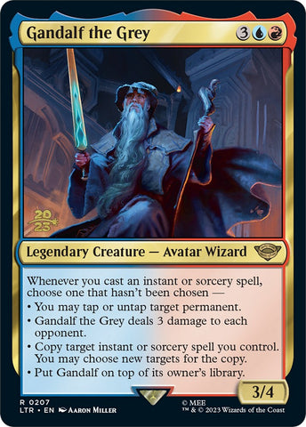 Gandalf the Grey [The Lord of the Rings: Tales of Middle-Earth Prerelease Promos] - The Mythic Store | 24h Order Processing