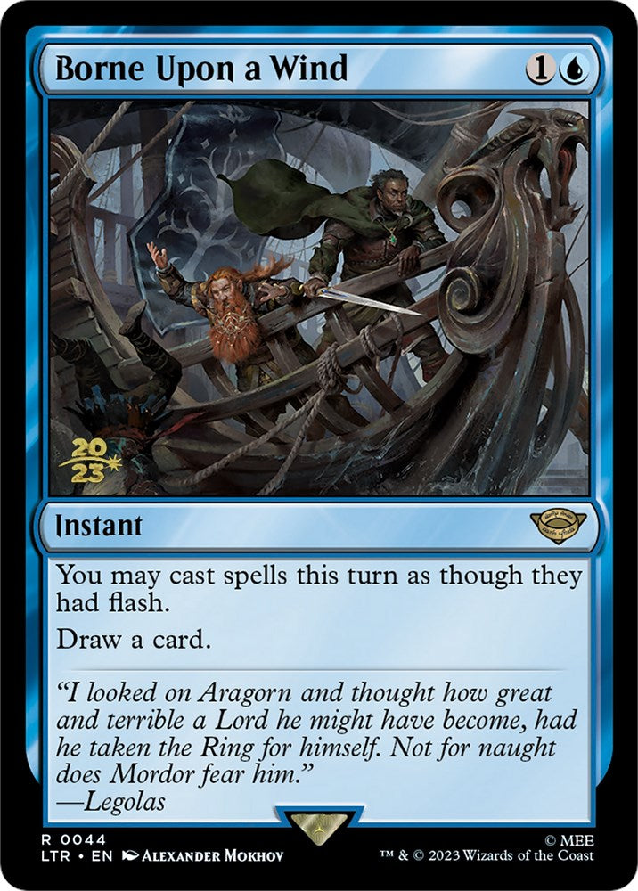 Borne Upon a Wind [The Lord of the Rings: Tales of Middle-Earth Prerelease Promos] - The Mythic Store | 24h Order Processing