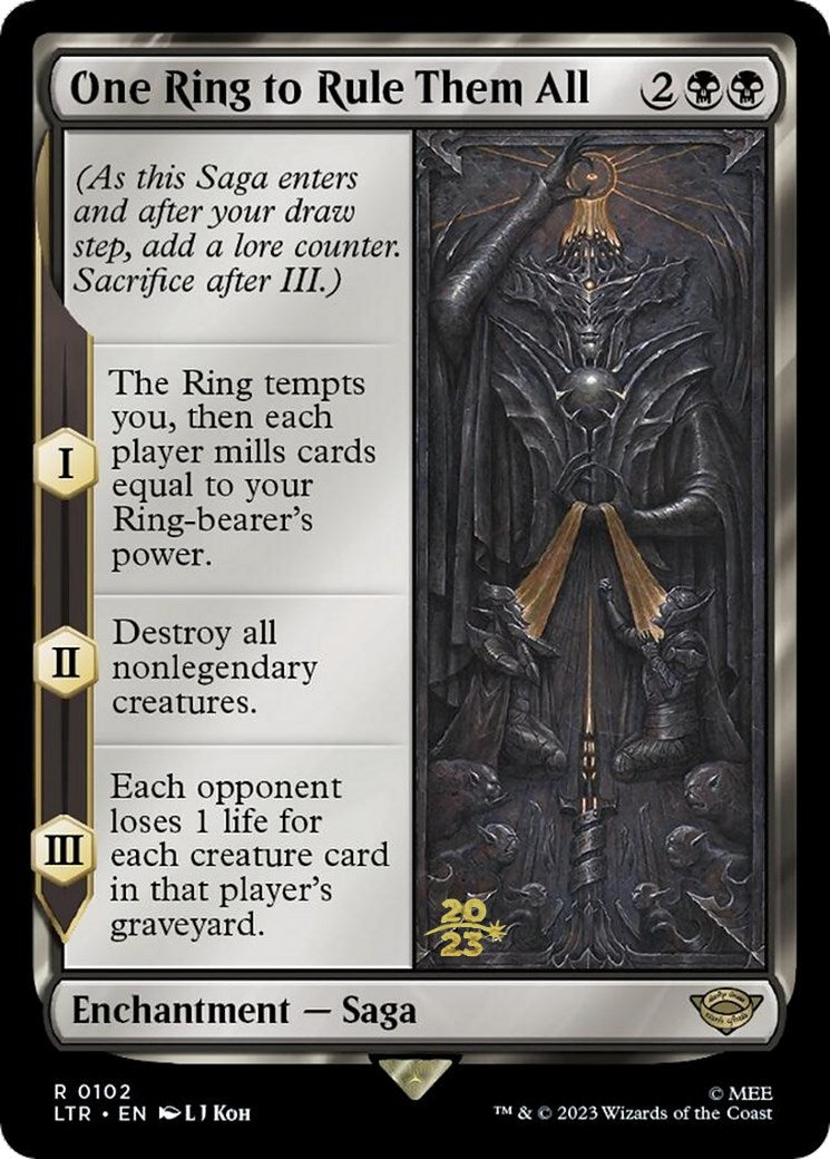 One Ring to Rule Them All [The Lord of the Rings: Tales of Middle-Earth Prerelease Promos] - The Mythic Store | 24h Order Processing
