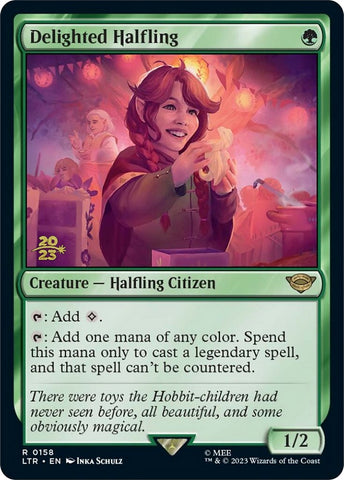Delighted Halfling [The Lord of the Rings: Tales of Middle-Earth Prerelease Promos] - The Mythic Store | 24h Order Processing