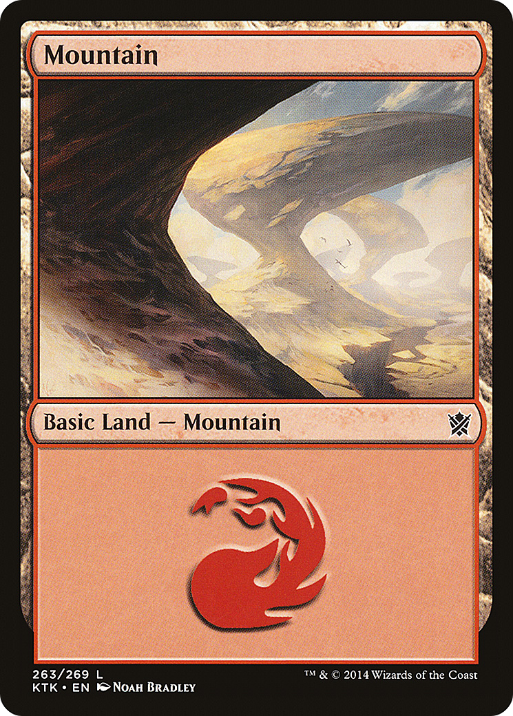 Mountain (263) [Khans of Tarkir] - The Mythic Store | 24h Order Processing