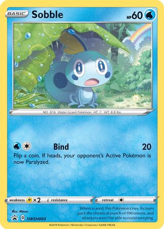 Sobble (SWSH003) [Sword & Shield: Black Star Promos] - The Mythic Store | 24h Order Processing