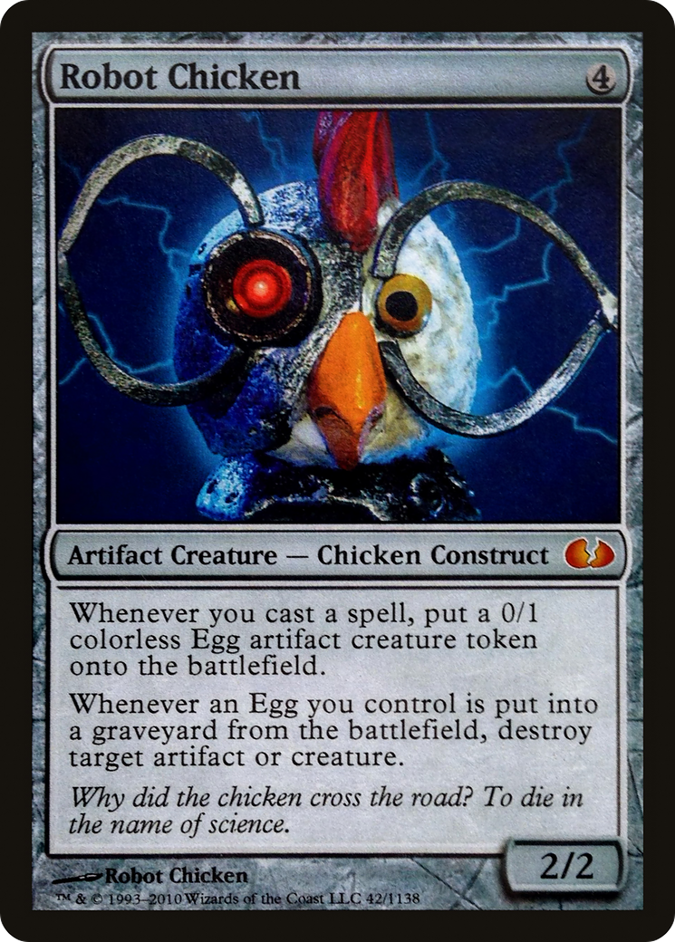 Robot Chicken [Celebration Cards] - The Mythic Store | 24h Order Processing