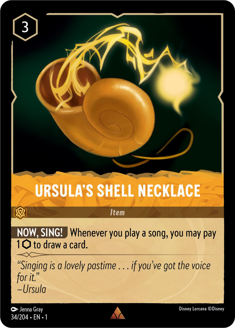 Ursula's Shell Necklace (34/204) [The First Chapter] - The Mythic Store | 24h Order Processing