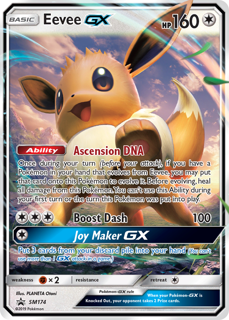 Eevee GX (SM174) [Sun & Moon: Black Star Promos] - The Mythic Store | 24h Order Processing