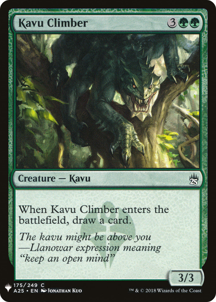 Kavu Climber [Mystery Booster] - The Mythic Store | 24h Order Processing