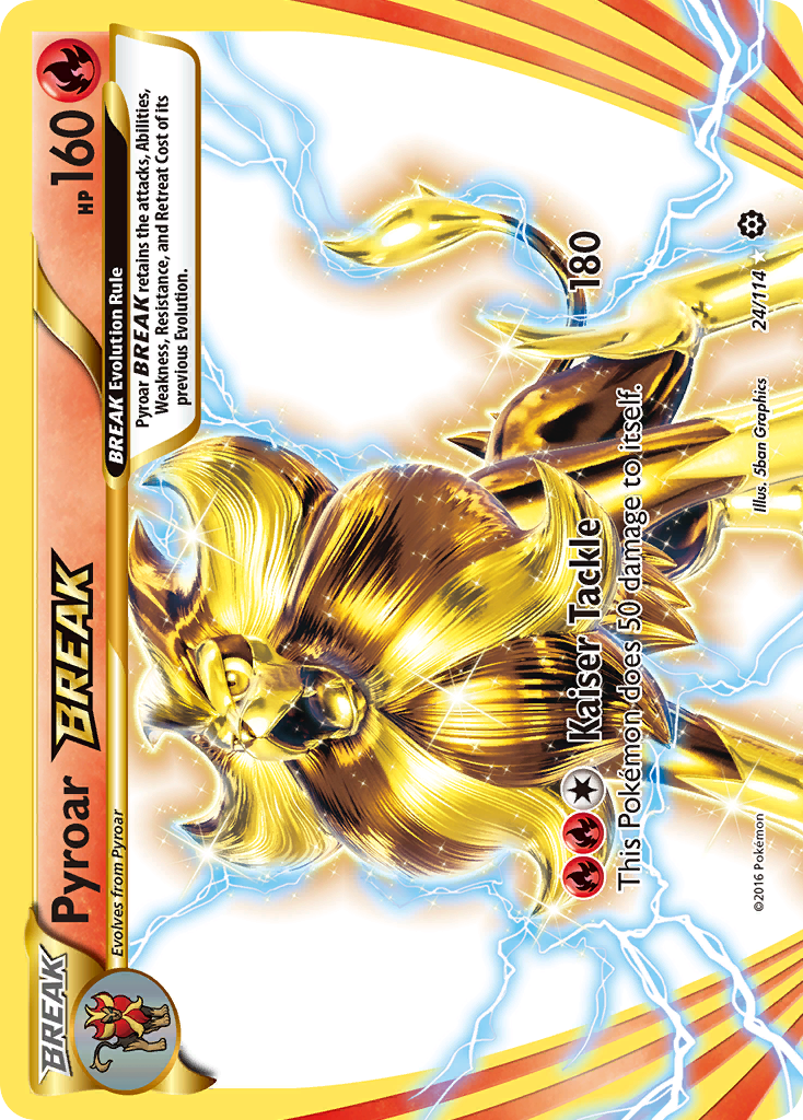 Pyroar BREAK (24/114) [XY: Steam Siege] - The Mythic Store | 24h Order Processing