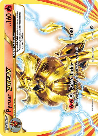Pyroar BREAK (24/114) [XY: Steam Siege] - The Mythic Store | 24h Order Processing
